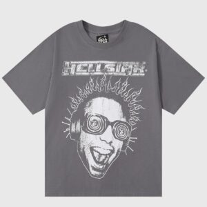 Hellstar Studios Rage T-Shirt Dark Grey
